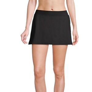 Lands End Black SwimSkirt Size 16
